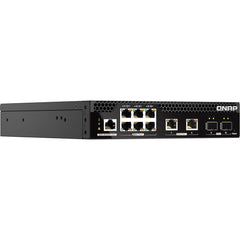 (NEW VENDOR) QNAP QSW-M2106PR-2S2T 4 Ports 10GbE + 6 Ports 2.5GbE Layer 2 Managed PoE Switch - C2 Computer