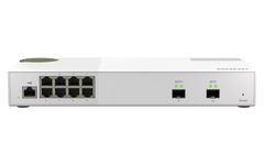 (NEW VENDOR) QNAP QSW-M2108-2S 2 Ports 10GbE + 8 Ports 2.5GbE Layer 2 Managed Switch Switching Capacity: 96Gbps | Management Type: Web Managed - C2 Computer