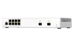 (NEW VENDOR) QNAP QSW-M2108-2S 2 Ports 10GbE + 8 Ports 2.5GbE Layer 2 Managed Switch Switching Capacity: 96Gbps | Management Type: Web Managed - C2 Computer