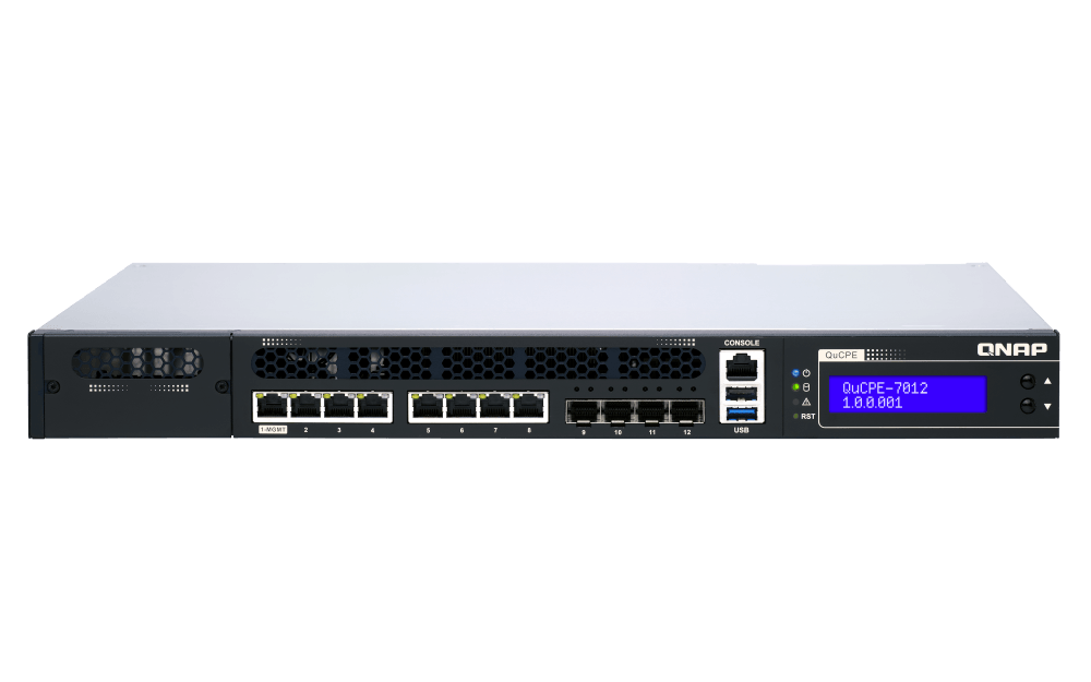 (NEW VENDOR) QNAP QuCPE-7012-D2166NT-64G Network Virtualization Premise Equipment - C2 Computer Main image