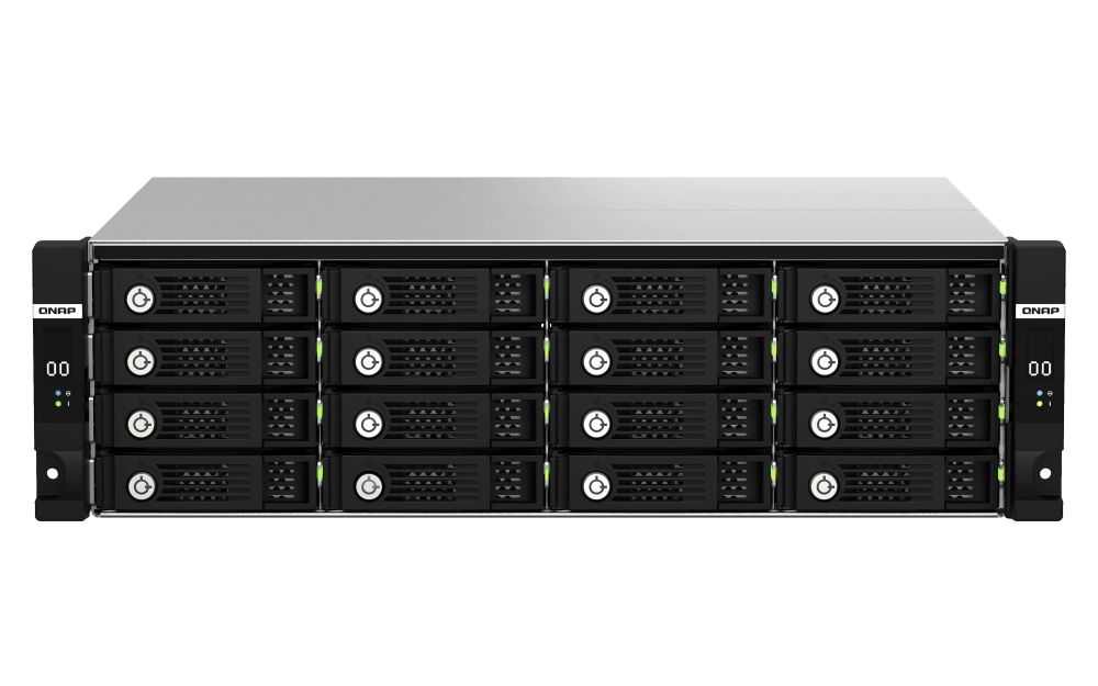 (NEW VENDOR) QNAP TL-R1620Sdc 16-Bay JBOD Storage Enclosure | 16 x 3.5" SAS 12G | 3U Rackmount - C2 Computer