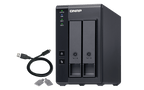 (NEW VENDOR) QNAP TR-002 2-Bay Direct Attached Storage with Hardware RAID | 2 x 3.5" / 2.5" SATA 6G - C2 Computer