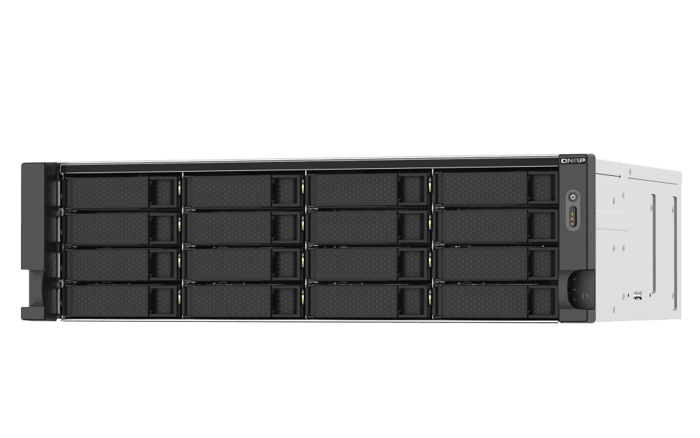 (NEW VENDOR) QNAP TS-1673AU-RP-16G 16-Bay NAS | 3U Rackmount | AMD Ryzen™ V1500B 2.2 GHz Quad Core - C2 Computer