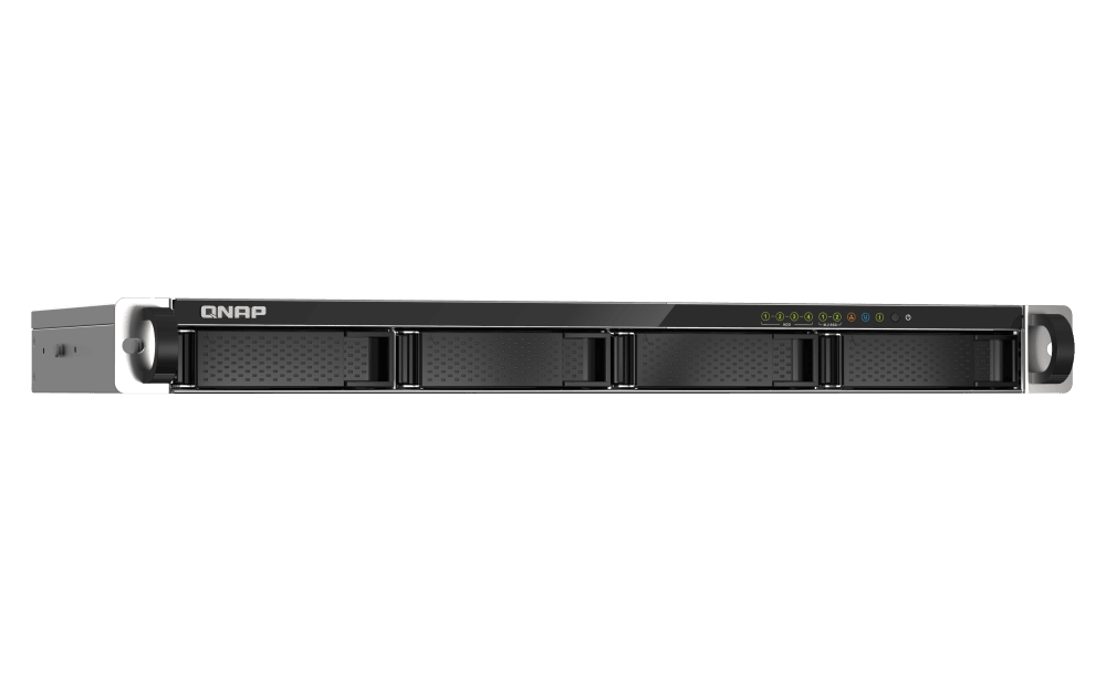 (NEW VENDOR) QNAP TS-435XeU-4G 4-Bay NAS | 1U Rackmount | Marvell OCTEON TX2™ CN9130 / CN9131 Cortex-A72 2.2 GHz Quad Core - C2 Computer
