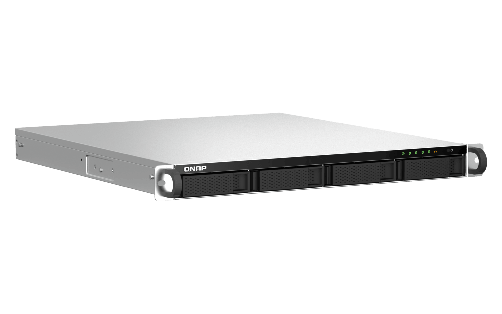 (NEW VENDOR) QNAP TS-464U-8G 4-Bay NAS | 1U Rackmount | Intel Celeron N5095 Quad Core, burst up to 2.9GHz - C2 Computer