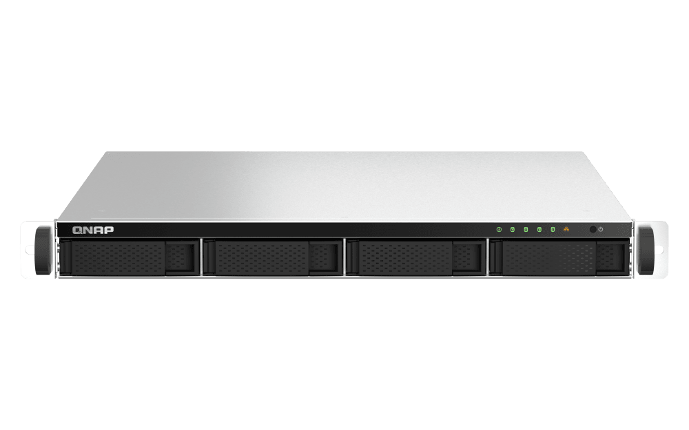 (NEW VENDOR) QNAP TS-464U-8G 4-Bay NAS | 1U Rackmount | Intel Celeron N5095 Quad Core, burst up to 2.9GHz - C2 Computer