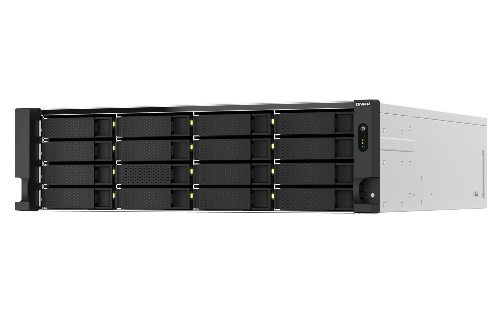 (NEW VENDOR) QNAP TS-h2287XU-RP-E2378-64G 22-Bay NAS | 3U Rackmount | Intel Xeon E-2378 2.6GHz 8-Core / 16-Thread (burst up to 4.8GHz) - C2 Computer