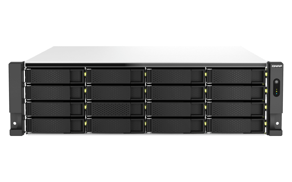 (NEW VENDOR) QNAP TS-h2287XU-RP-E2378-64G 22-Bay NAS | 3U Rackmount | Intel Xeon E-2378 2.6GHz 8-Core / 16-Thread (burst up to 4.8GHz) - C2 Computer