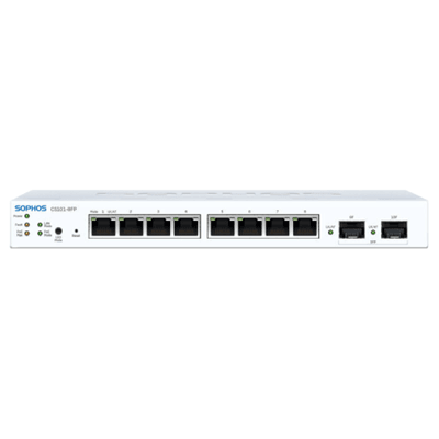 (NEW VENDOR) SOPHOS C18CTCHUK CS101-8FP Sophos Switch - 8 port with Full PoE - UK power cord - C2 Computer Image principale