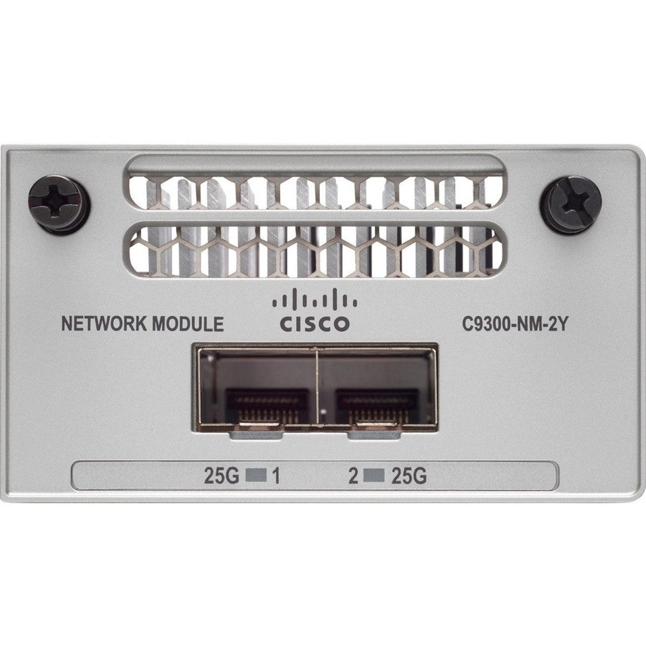 (USED) CISCO C9300-NM-2Y Catalyst 9300 Series 2x 25GB SFP28 Switch Module - C2 Computer Main image
