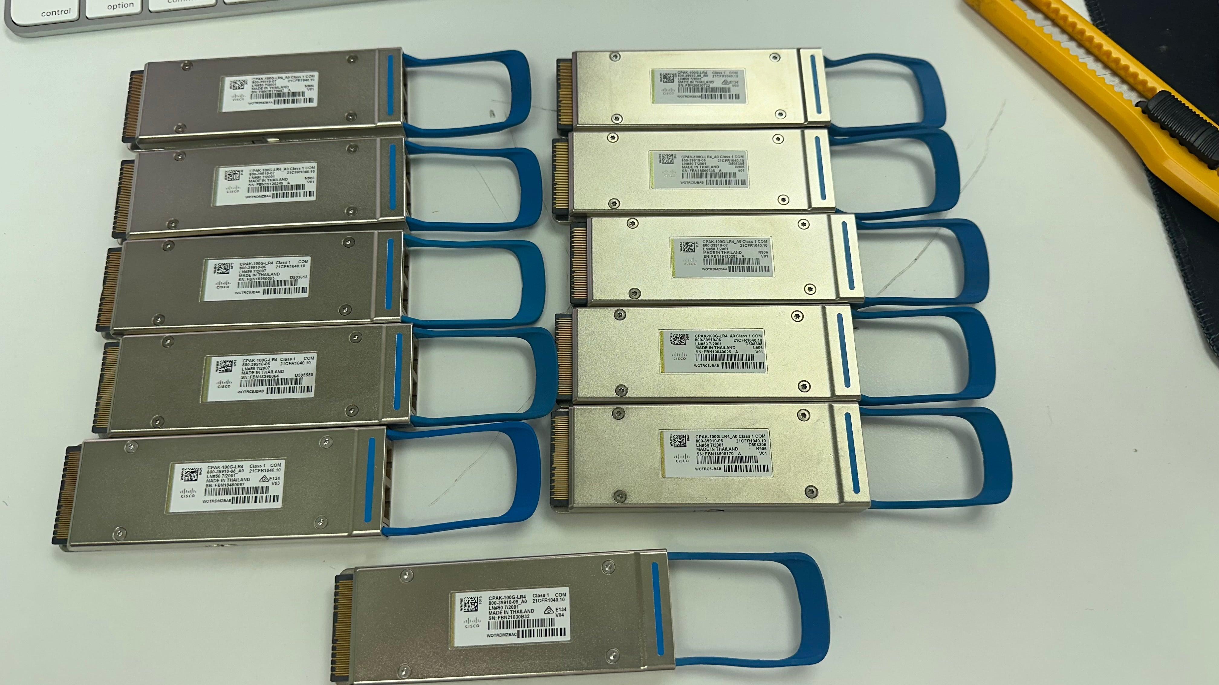 （二手）CISCO CPAK-100G-LR4 收發器模組 次要影像