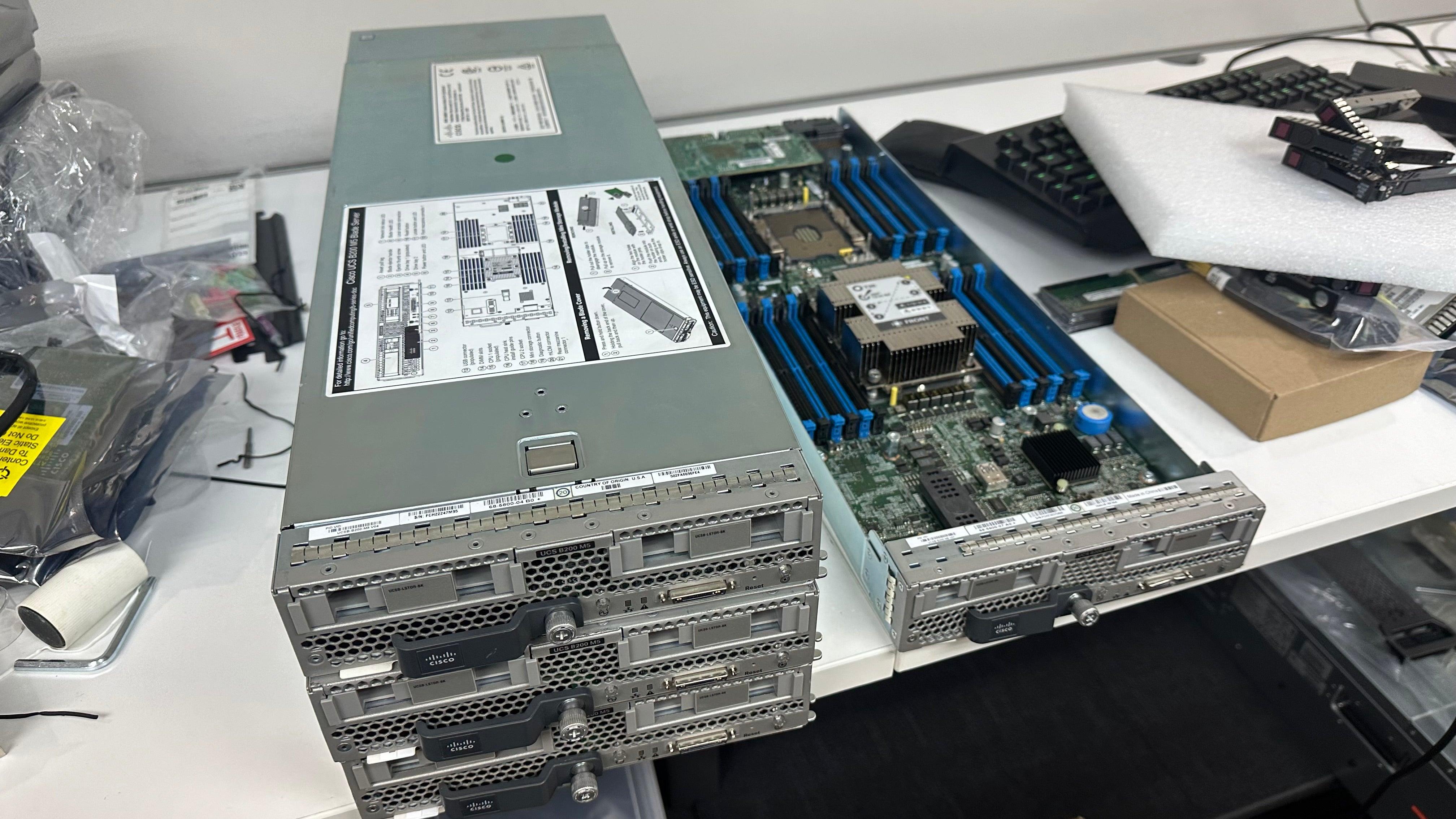 （二手）Cisco UCS-B200-M5刀片服務器 次要影像