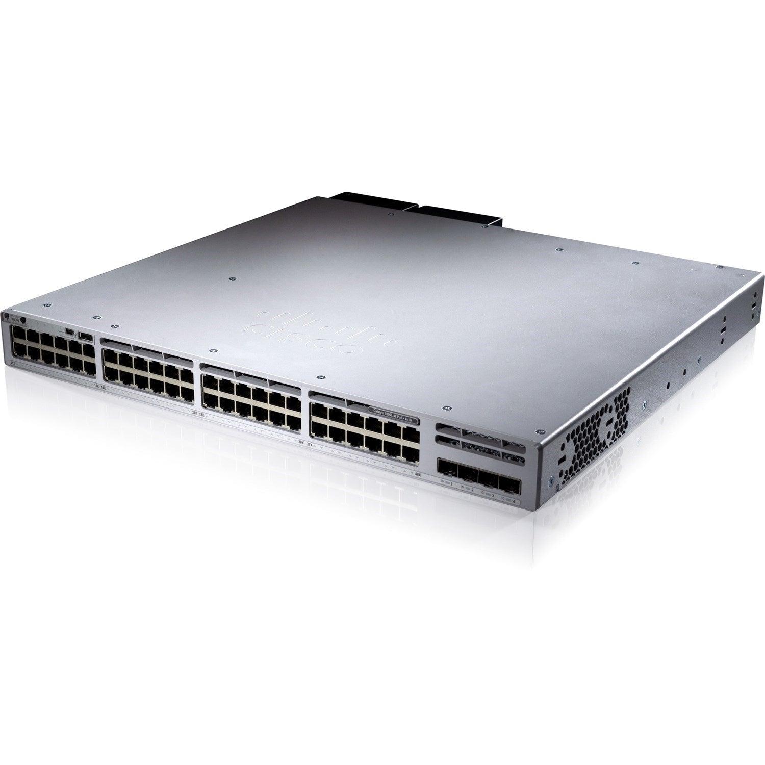 (NEW VENDOR) CISCO C9300L-48P-4X-E Catalyst 9300L 48p PoE, Network Essentials ,4x10G Uplink
