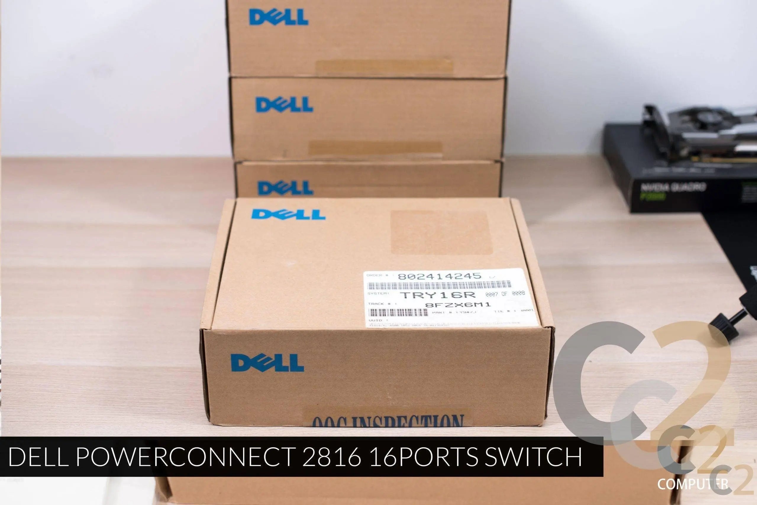 （特價一台）DELL POWERCONNECT 2816 16PORTS SWITCH （全新） DELL