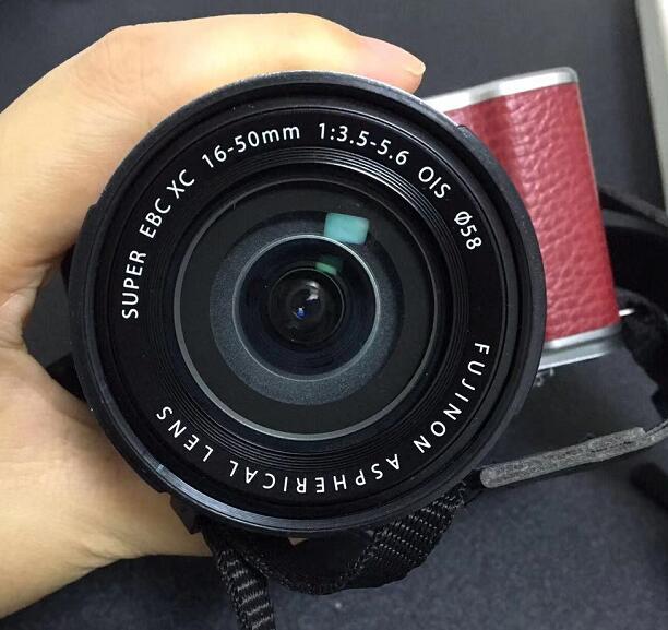 (二手)Fujifilm X-A1 連 （XC 16-50mm）（ f/3.5-5.6 OIS）套裝 無反相機 WiFi 復古 文藝 旅行 Camera 90% NEW（橙色/白色） - C2 Computer