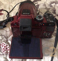 (二手)尼康/Nikon P500 36倍長焦相機 旅行 Camera 95% NEW（酒红色/黑色） - C2 Computer