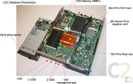 (二手帶保) IBM 81Y6005 SYSTEM BOARD FOR IDATAPLEX DX360 M2/M3 SERVER. REFURBISHED. IN STOCK. 90% NEW - C2 Computer