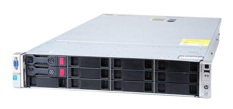(PARALLEL) HP ProLiant DL380p Gen8  10 CORES XEON E5-2650Lv2 1.7 16 GB 12 HDD SLOT P420i - C2 Computer