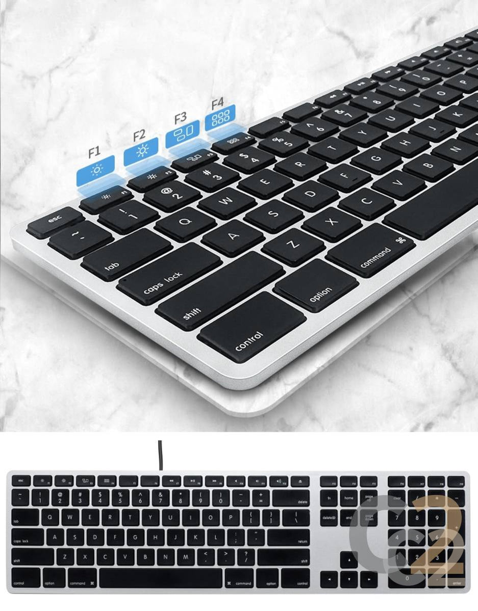 (全新) Matias FK316 USB Keyboard for MAC 100%New - C2 Computer