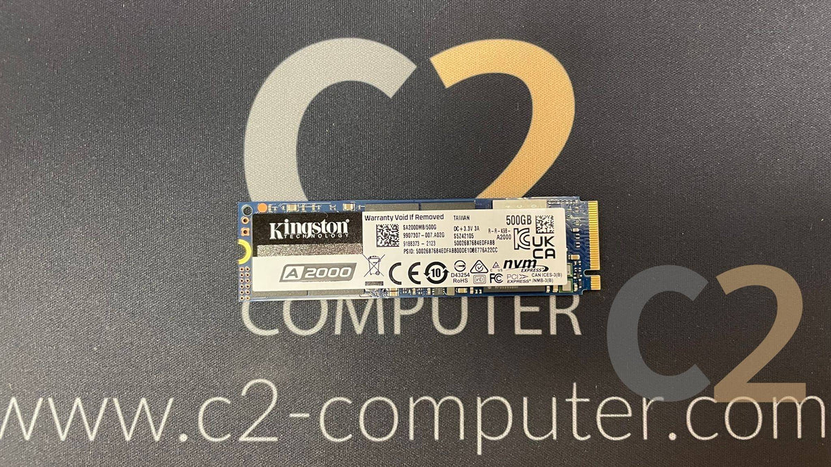 (特價1條)(全新行貨) Kingston A2000 500GB M.2 2280 NVMe PCIe SSD SA2000M8/500G - C2 Computer