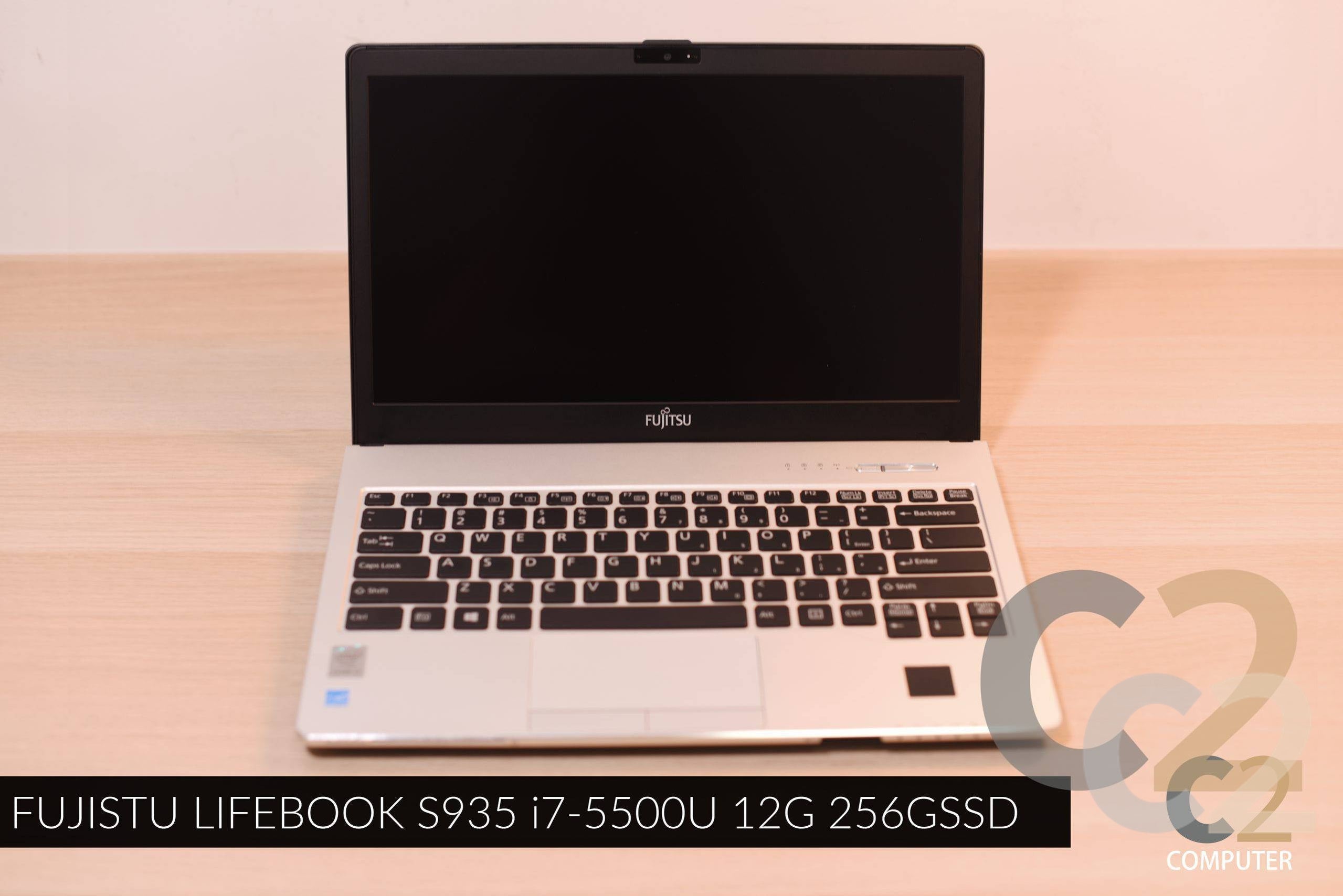 (特價一台)(二手) Fujitsu LifeBook S935 i7-5500U 12G 256G-SSD 13.3" 2560x1440 Business Laptop 商務辦公本 99% NEW FUJITSU