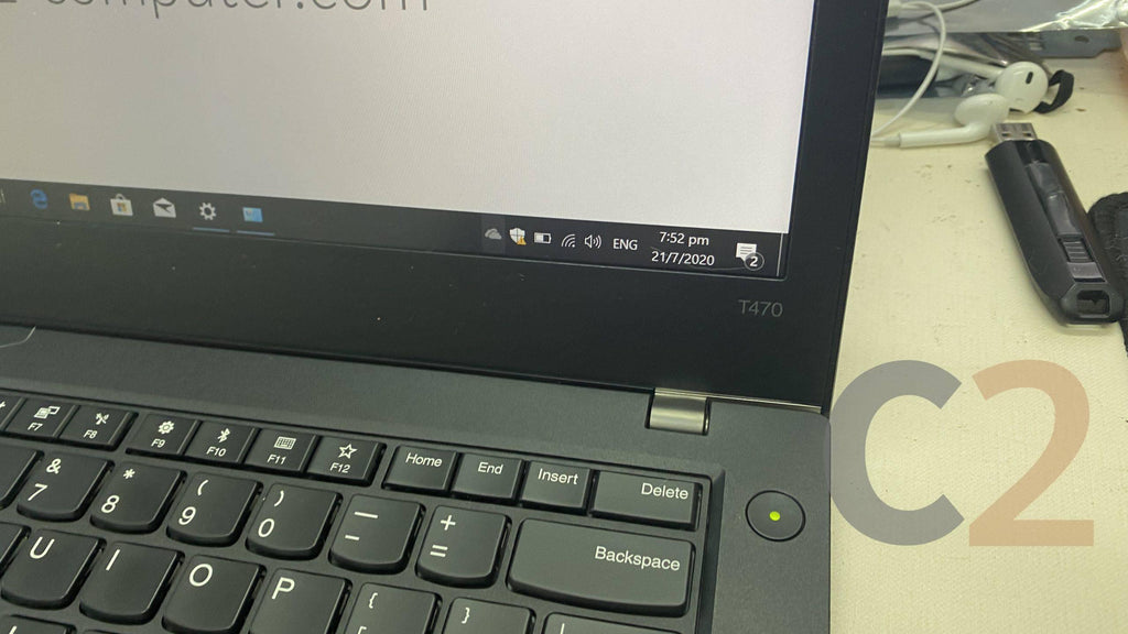 (USED) LENOVO Thinkpad T470s i5-7200U 4G 128G-SSD NA HD620 14inch 1920x1080 Business Laptop 90% - C2 Computer