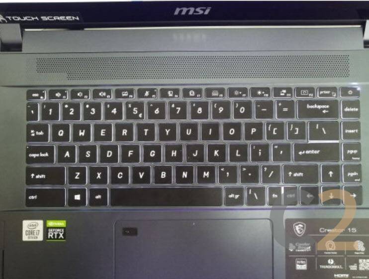 (USED) MSI Creator 15M i7-10875H 4G 128-SSD NA RTX 2060 6GB 15.6" 1920x1080 Gaming Laptop 95% - C2 Computer
