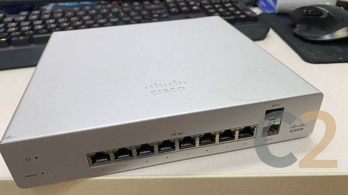 (特價一台) CISCO MERAKI MS220-8P PoE Switch 2 x SFP Ports (可以幫助購買License ...