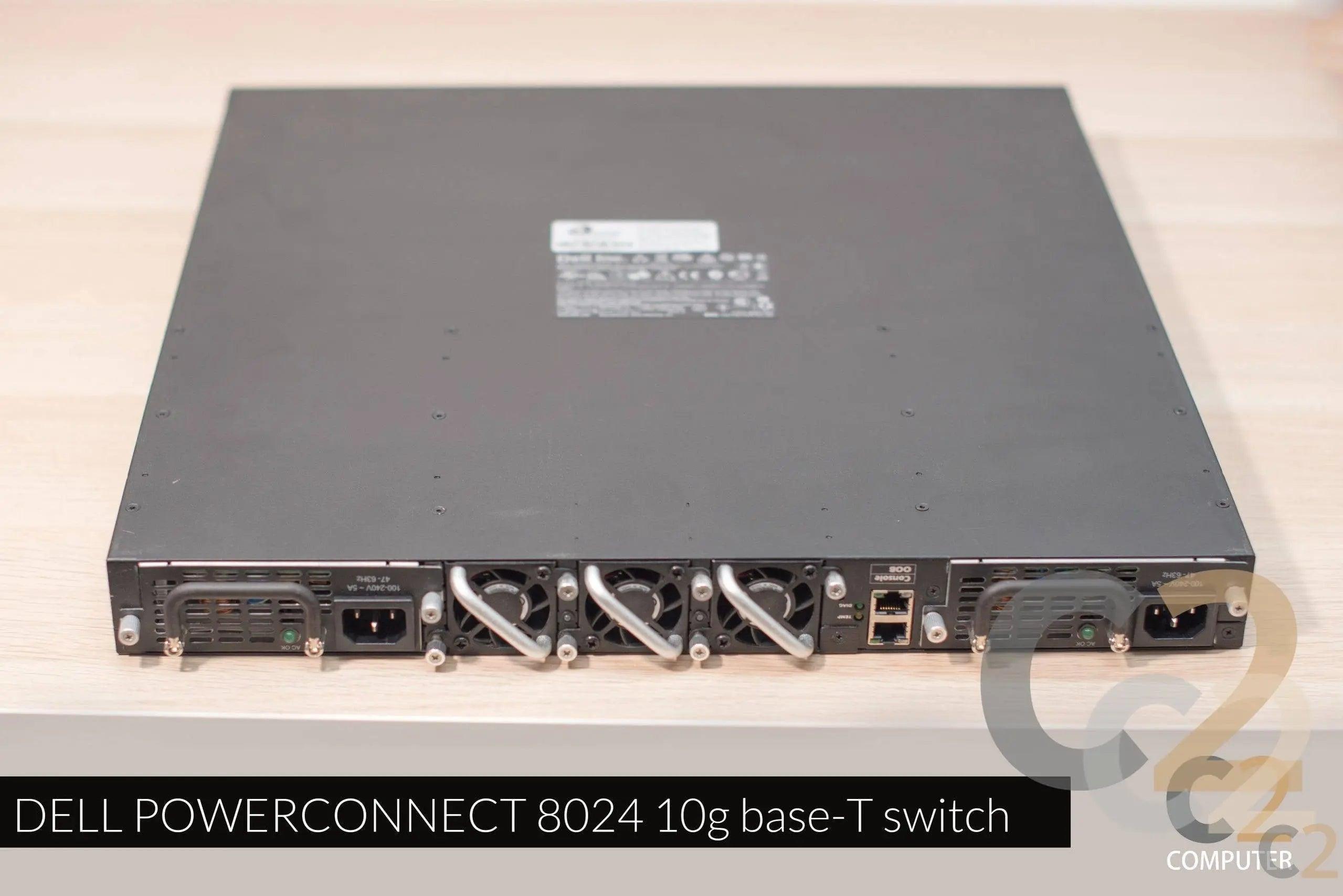 (特價一台) DELL 8024 10G BASE-T 24 PORTS SWITCH 90% NEW – C2 Computer