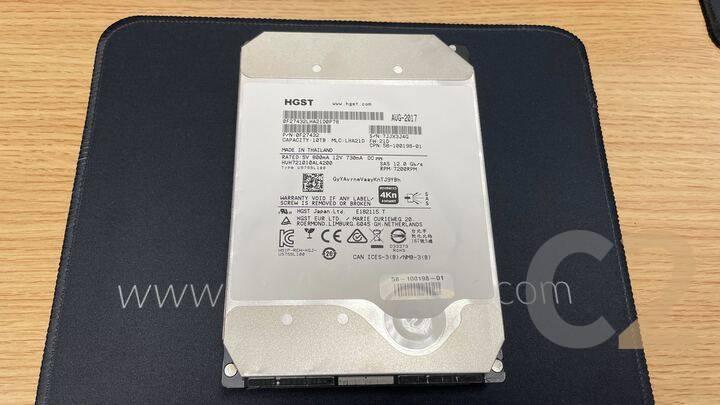 (特價少量)(全新拆機) HGST 10TB 3.5inch 7.2K SAS 12Gb/s 4Kn Hard Drive HUH721010AL4200 0F27432 100%NEW - C2 Computer Main image