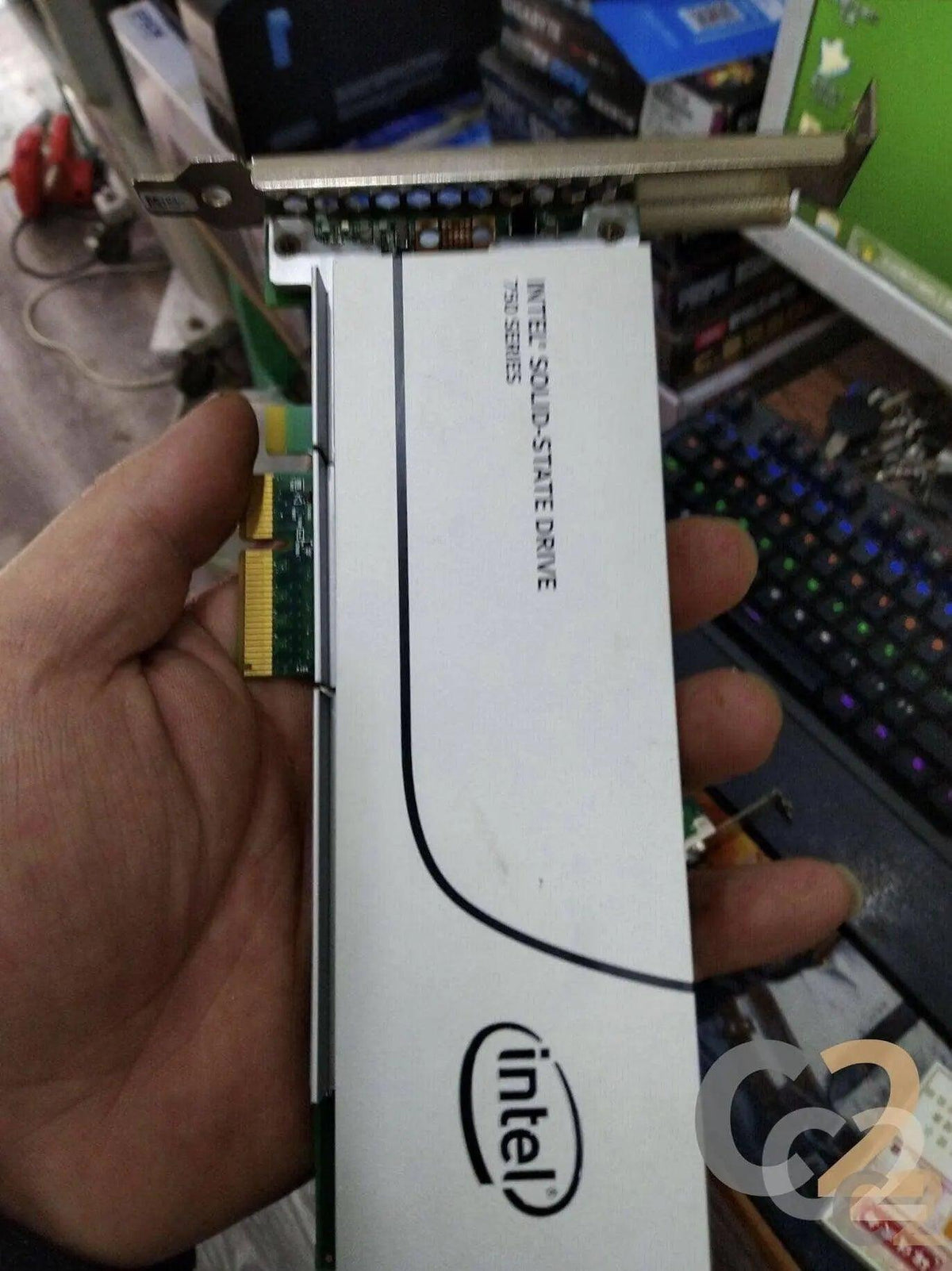 （二手）Intel 750 series nvme pcie X45v 400g ssd SERVER GRADE 固態硬碟 95%NEW - C2 Computer