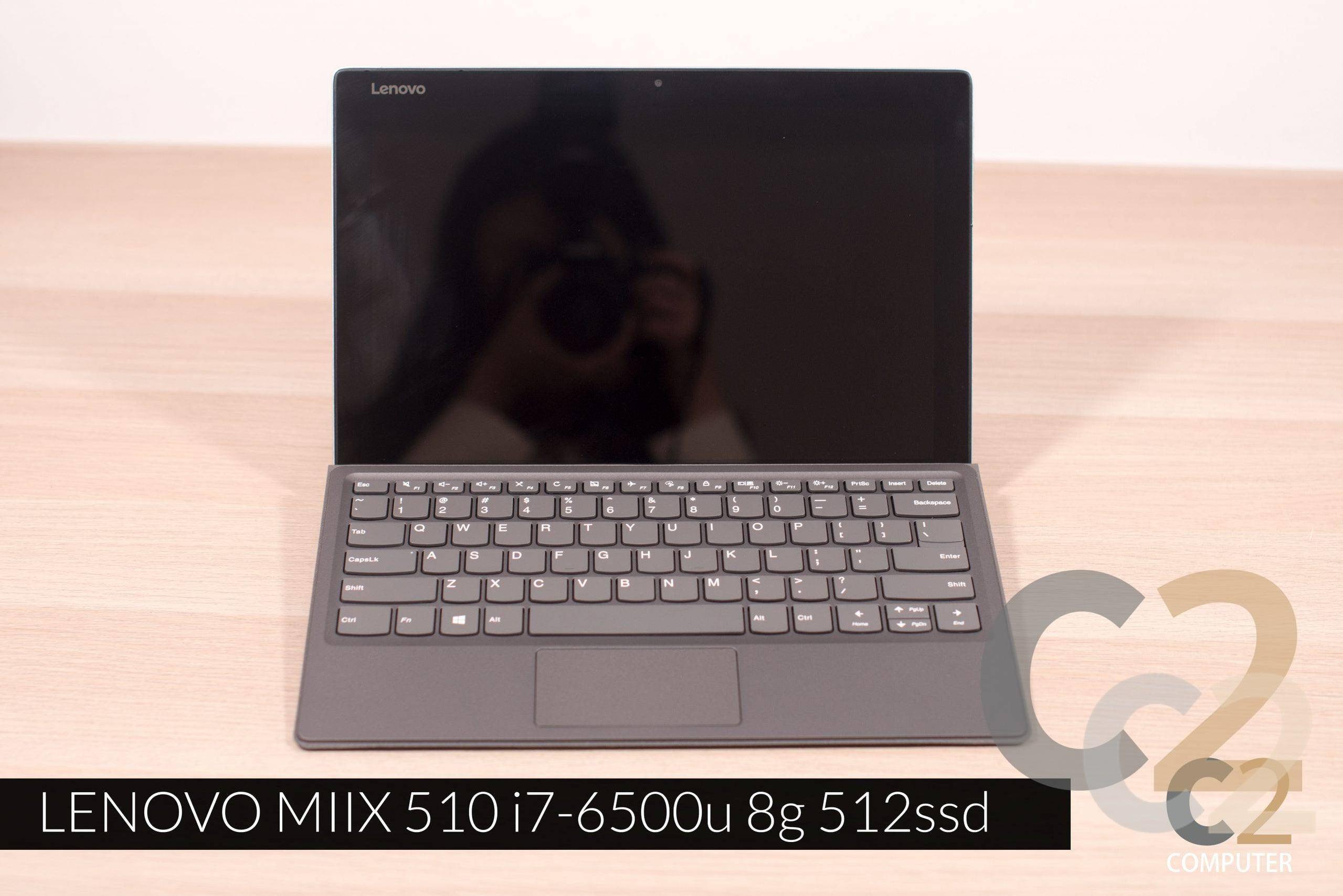 （特價一台） Lenovo Ideapad MIIX 510 i7-6500U 8G 512G SSD Touch Screen 2 in 1 Tablet 95%NEW LENOVO