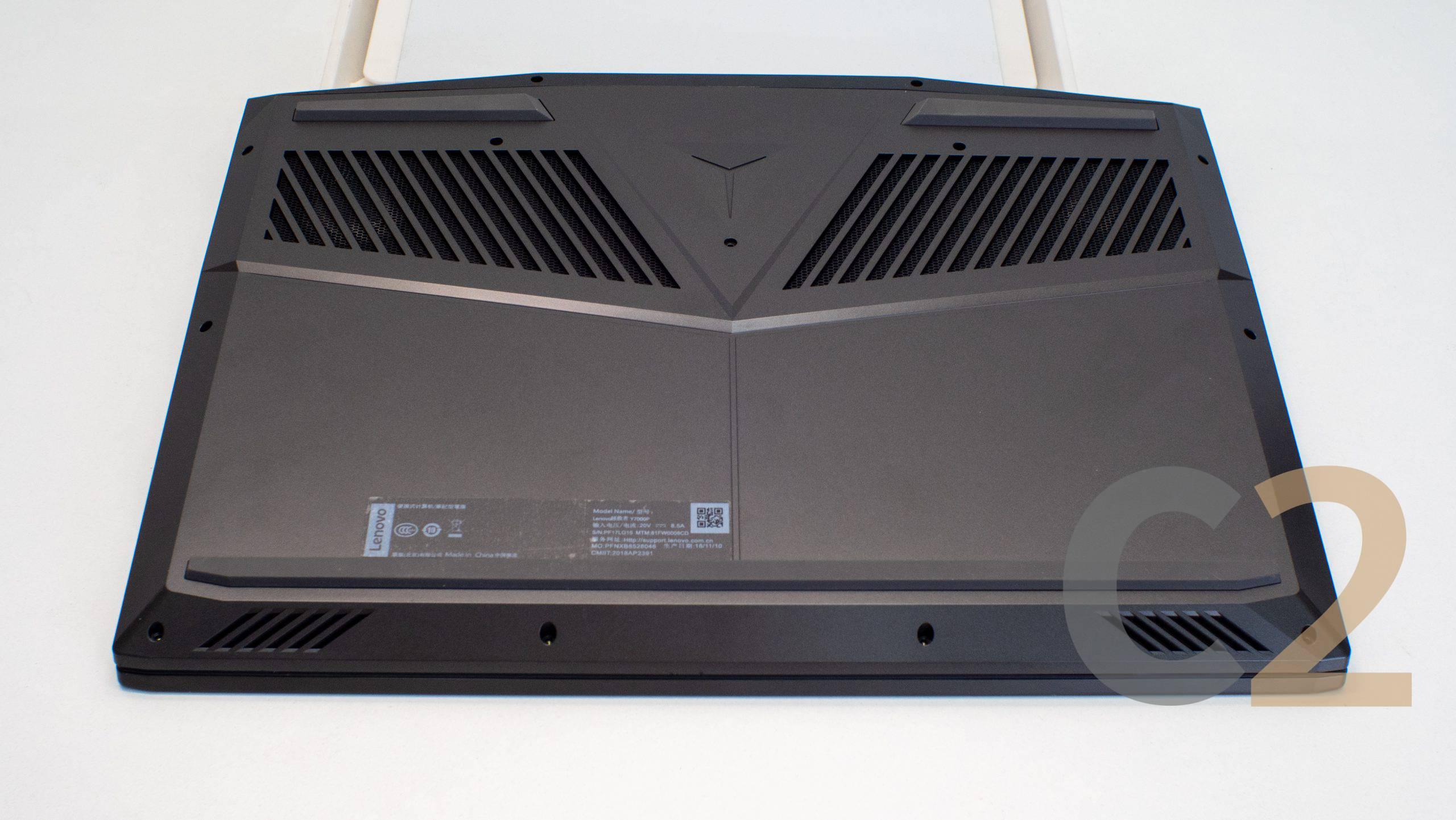 【特價二台】 LENOVO LEGION Y7000P 15.6inch i5-8300H 16G-DDR4 2666 256G-SSD M.2 PCIe + 1TB 2.5inch RTX 2060 6G 1920x1080 144Hz 電競本 99% - C2 Computer