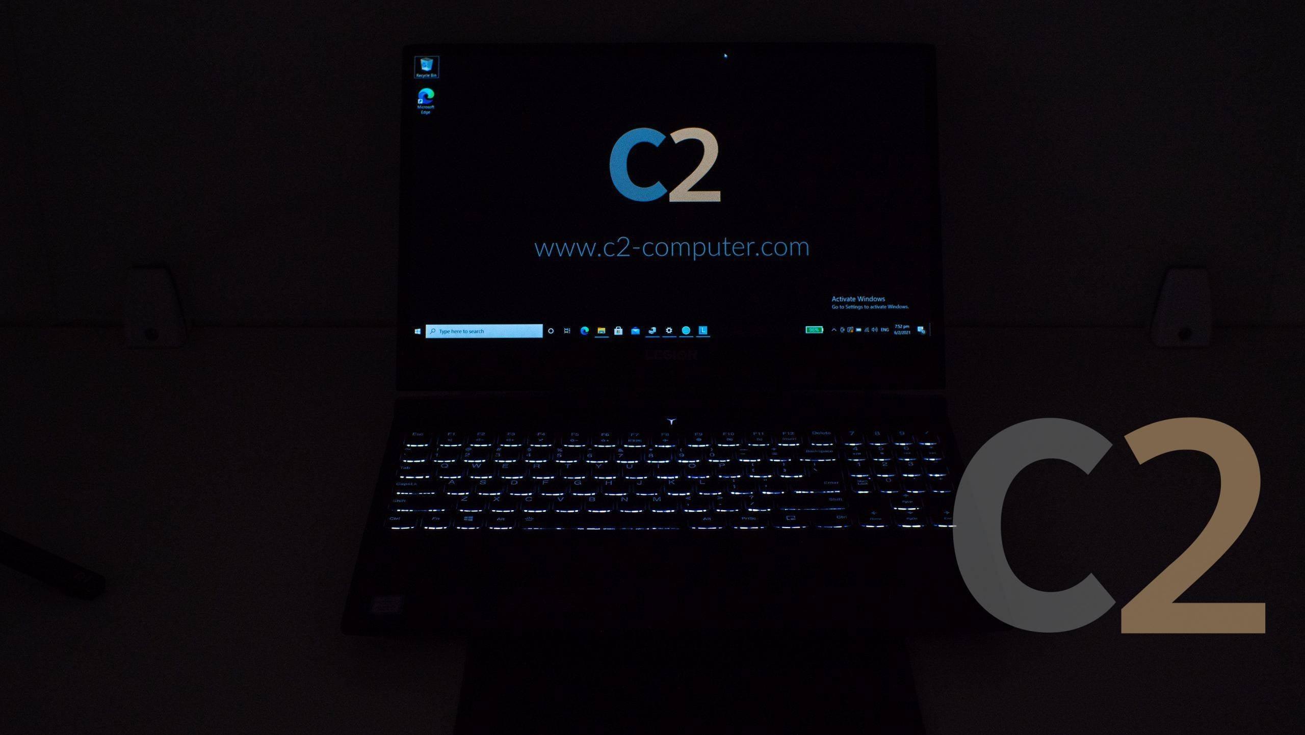 【特價二台】 LENOVO LEGION Y7000P 15.6inch i5-8300H 16G-DDR4 2666 256G-SSD M.2 PCIe + 1TB 2.5inch RTX 2060 6G 1920x1080 144Hz 電競本 99% - C2 Computer