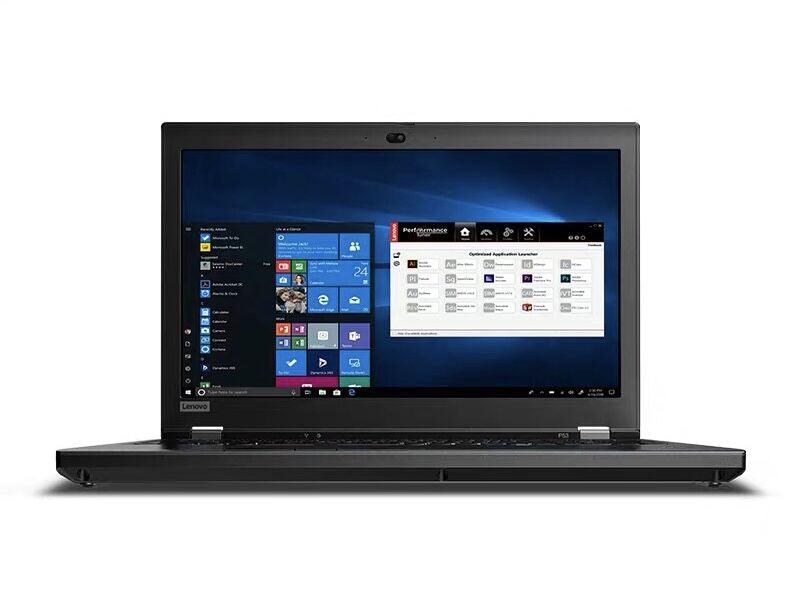(特價一台)(全新行貨) LENOVO P53 i7-9750H 8G 2x512G-SSD T2000 15.6inch 4K IPS 移動工作站 100%NEW - C2 Computer 主圖