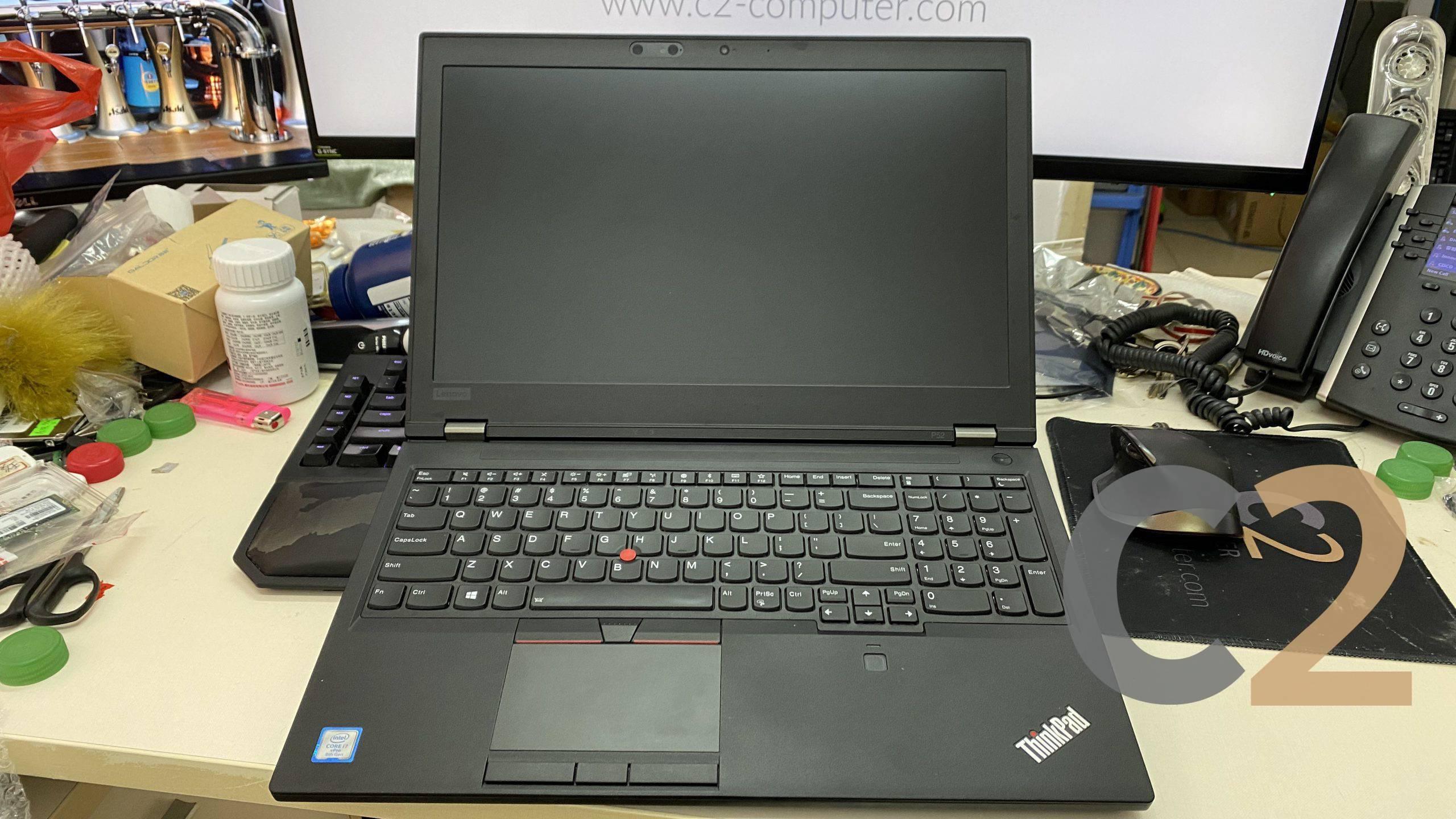 (特價一台) LENOVO Thinkpad P52 i7-8850H 16Gx2 32G DDR4 1TB PM981 SSD 15.6inch 1080p IPS 移動工作站 95%NEW - C2 Computer