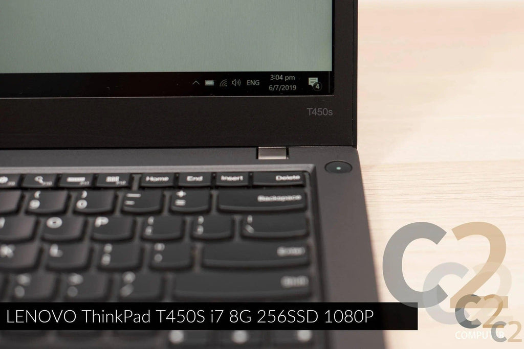 （特價一台）Lenovo Thinkpad T450s i7-5600U 8G 256G SSD IPS高清触控屏（1920*1080）90%NEW (USED) - C2 Computer