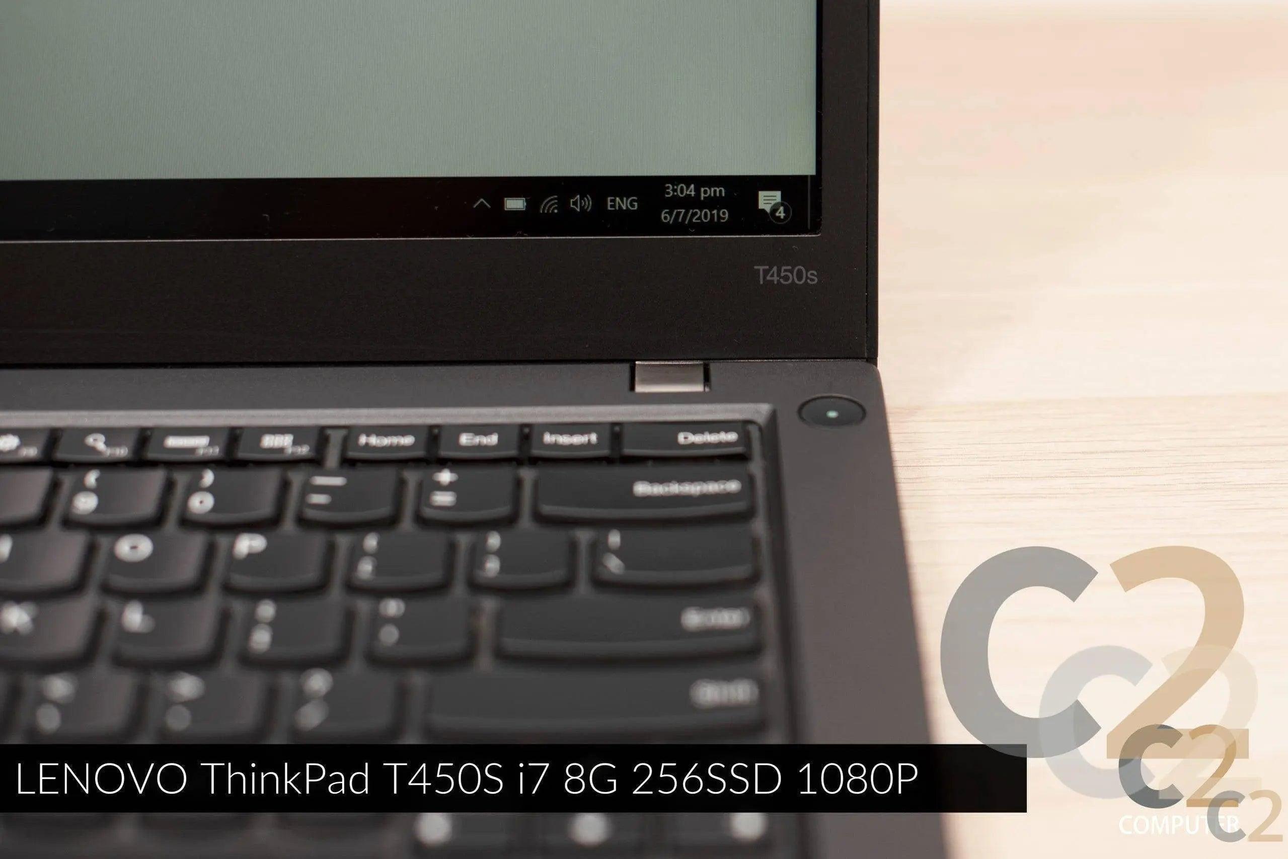 （特價一台）Lenovo Thinkpad T450s i7-5600U 8G 256G SSD IPS高清触控屏（1920*1080）90%NEW (USED) - C2 Computer
