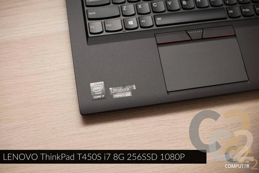 （特價一台）Lenovo Thinkpad T450s i7-5600U 8G 256G SSD IPS高清触控屏（1920*1080）90%NEW (USED) - C2 Computer