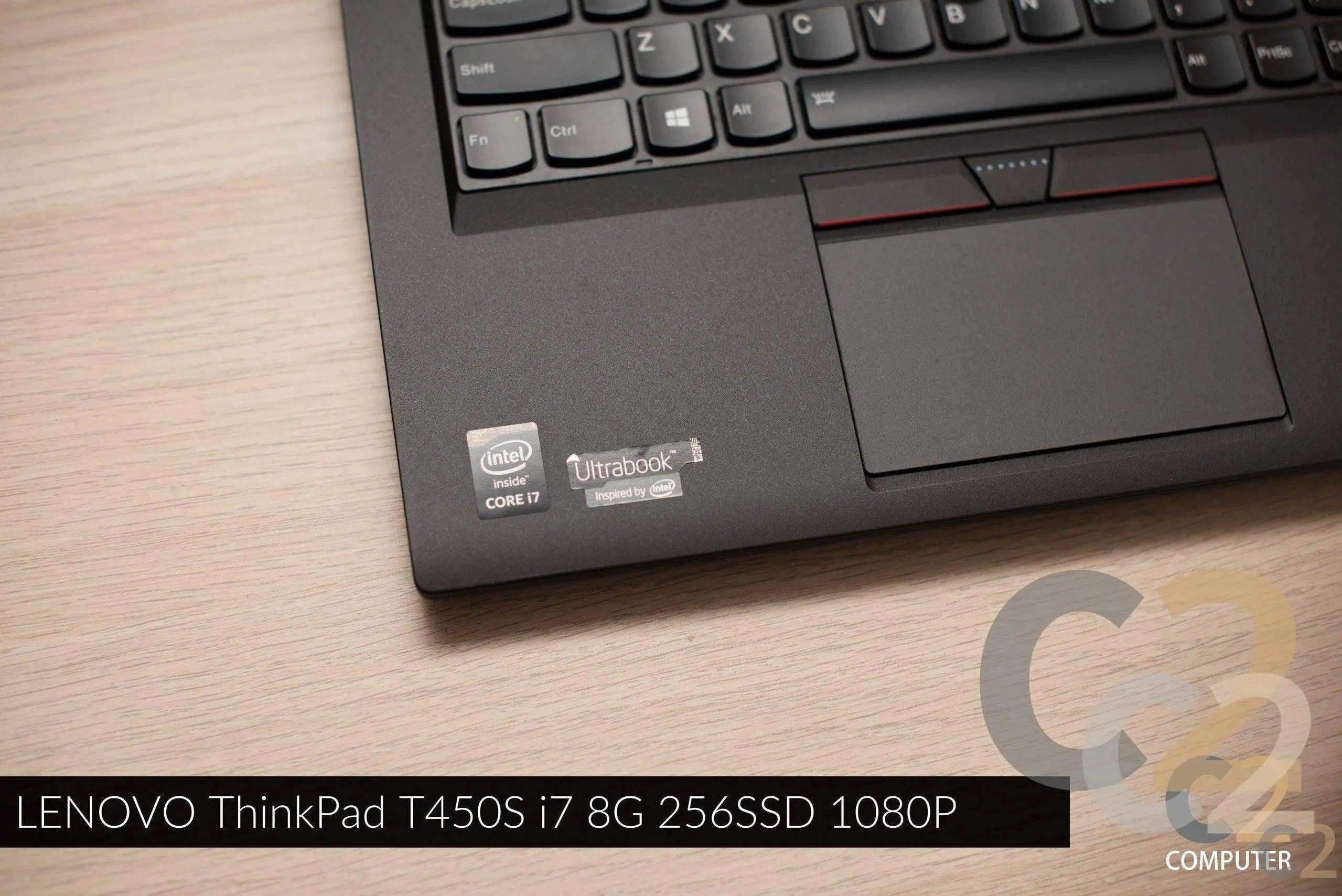 （特價一台）Lenovo Thinkpad T450s i7-5600U 8G 256G SSD IPS高清触控屏（1920*1080）90%NEW (USED) - C2 Computer