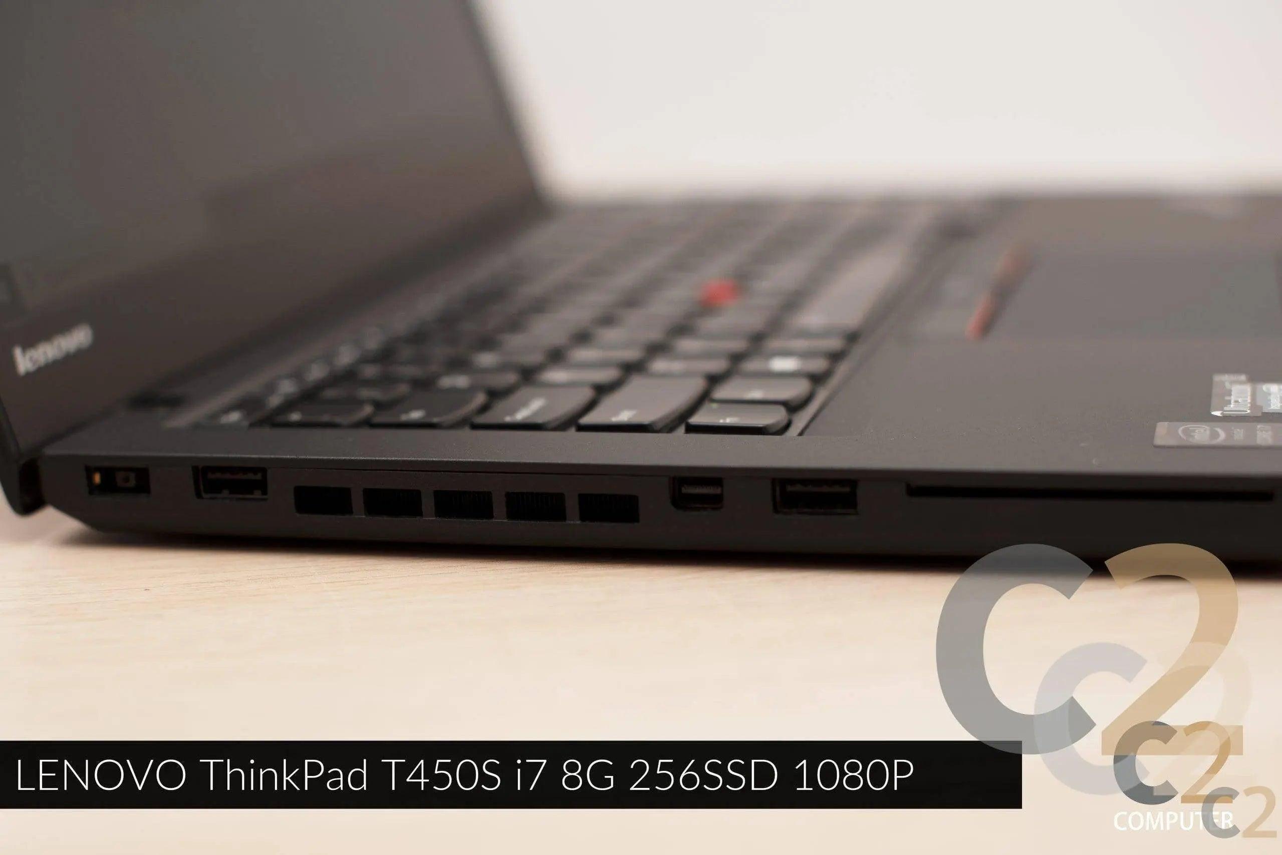 （特價一台）Lenovo Thinkpad T450s i7-5600U 8G 256G SSD IPS高清触控屏（1920*1080）90%NEW (USED) - C2 Computer