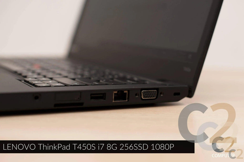 （特價一台）Lenovo Thinkpad T450s i7-5600U 8G 256G SSD IPS高清触控屏（1920*1080）90%NEW (USED) - C2 Computer