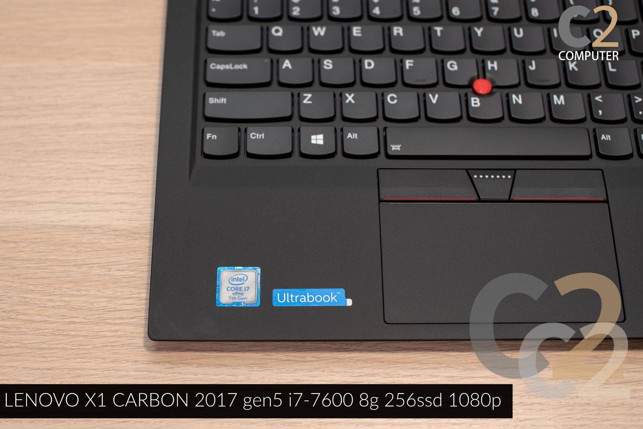 (特價一台) LENOVO X1 Carbon 2017 Gen5 i7-7600U 8G 256G-SSD 14inch 1920×1080 Ultrabook 超級本 99% NEW - C2 Computer
