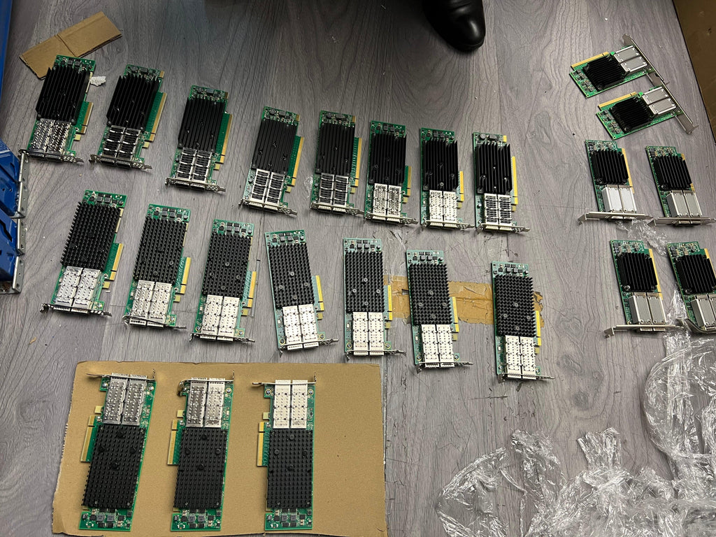 (特價二手大量) MELLANOX MCX416A-CCAT ConnectX-4 EN Dual Port 100 Gigabit QSFP28 PCI-E3x16 Card 90% NEW - C2 Computer