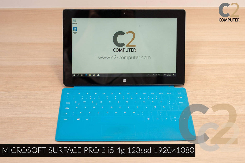 （特價一台） MICROSOFT SURFACE PRO 2 i5 4g 128ssd 2 in 1 Ultrabook 連 keyboard 95%NEW - C2 Computer