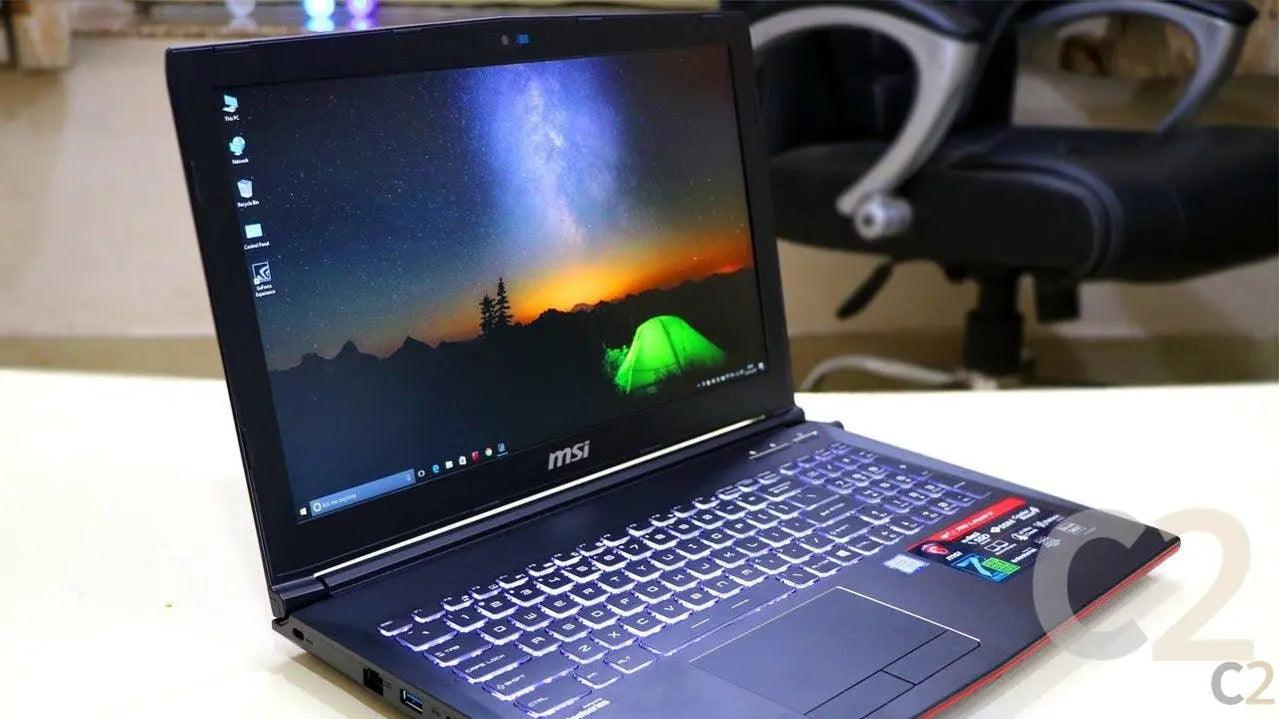 （二手）MSI GP62M 15.6“ i7-7700HQ,8G DDR4,128G+1T SSHD,GTX 1050 2G, Gaming Laptop 95%NEW - C2 Computer Main image