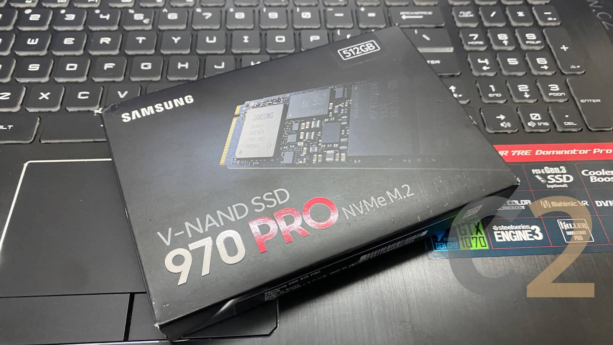 (特價NEW BOX PARALLEL) SAMSUNG 970 Pro MZ-V7P512 512G M.2-2280 SSD 固態硬碟 - C2 Computer Hình ảnh chính