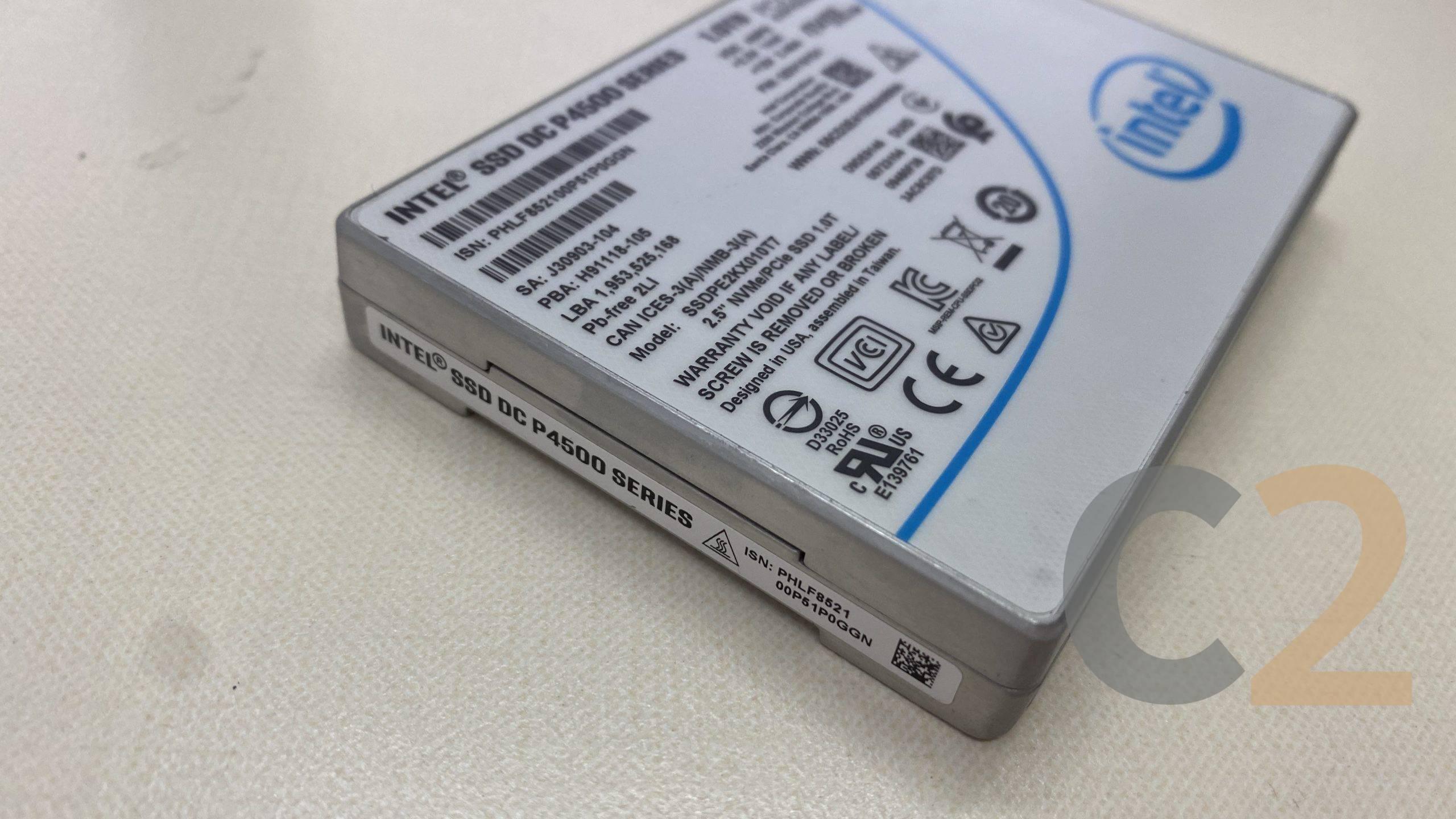 (特價)(NEW) INTEL P4500 SSDPE2KX010T7 NVMe 1TB 1.0TB SSD U2 100% NEW Secondary image