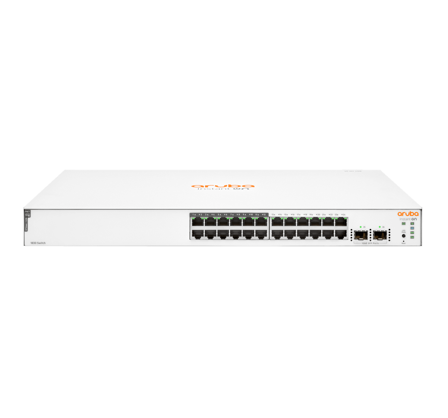 (NEW VENDOR) ARUBA JL813A Aruba Instant On 1830 24G 2SFP 195W Switch - C2 Computer Image principale
