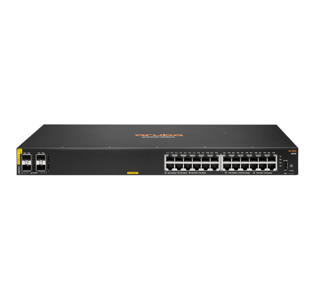 (NEW VENDOR) ARUBA R8N87A Aruba 6000 24G CL4 4SFP Switch - C2 Computer